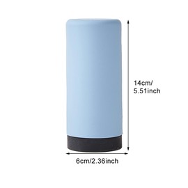 LOQJSS Dish Soap Silicone Dispenser Refillable Dish Washing Liquid Dispenser Silicone Divided Bottle Squeeze Dish Soap Dispenser Hand Soap Bottle Dishwashing Liquid Dispensing (Size:240ml)