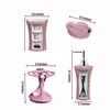 5 Piece Bathroom Accessories Set, Collection Bath Set Features Soap
