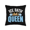 Ice Bath Queen With Crown Ice Cubes Cold Therapy Therapist