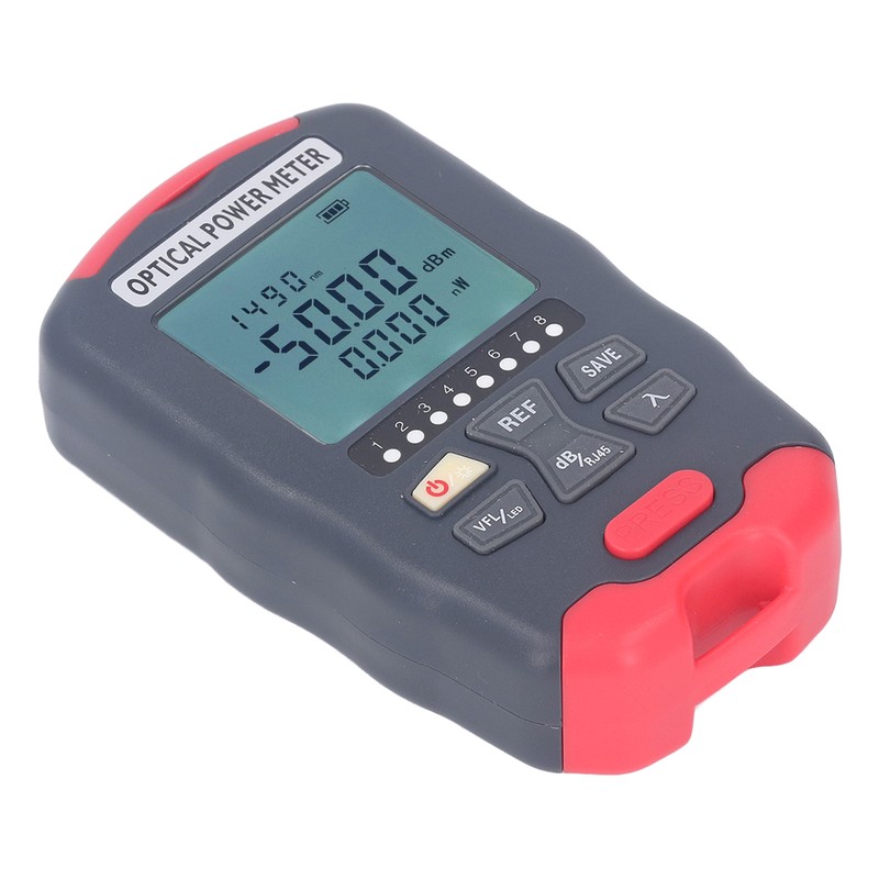 20KM Fiber Optic Power Meter Red Light VFL Visual Fault