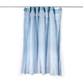 Student Dormitory Bunk Blackout Bed Curtain Privacy Dustproof Mosquito Beds Curtains Mosquito Protection Canopy Net Moveable Curtain Shading Nets for Single Bed Bottom and Top 1.5 x 2m (Blue)