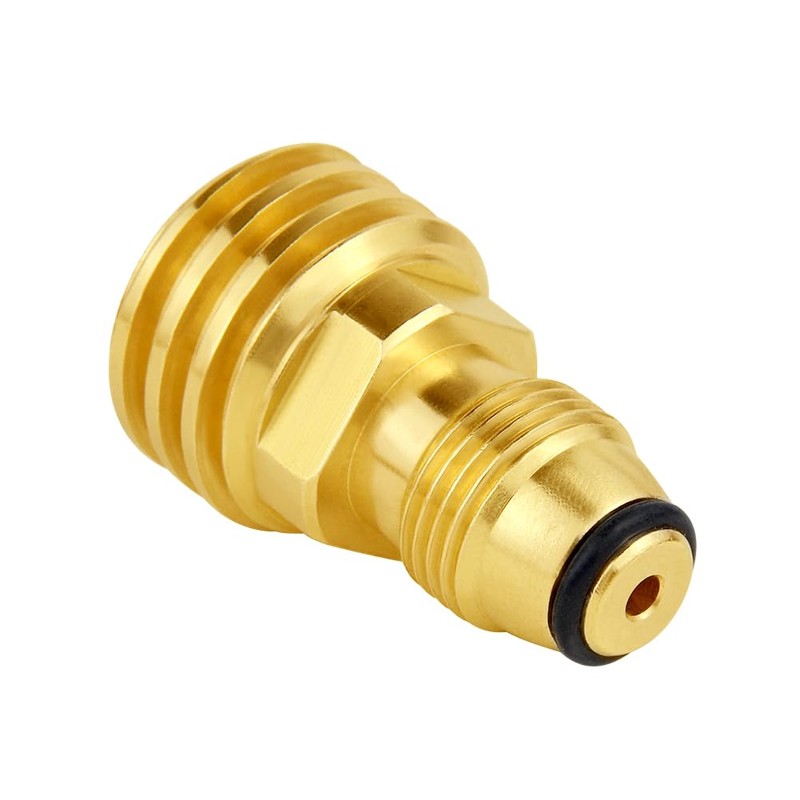 Hooshing Propane Tank Adapter Converts POL LP Tank Service Valve