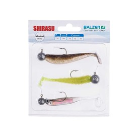 Shirasu Yoko Lure Set Waggle Akari, 7 cm