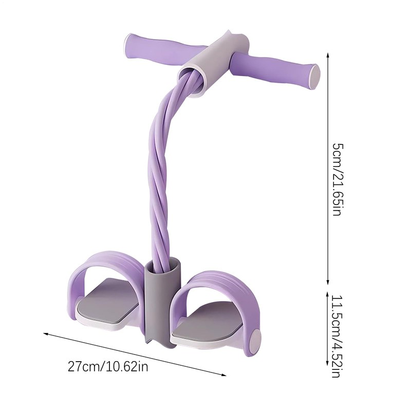 Elastic Sit Up Pull Rope | Foot Pedal Tension Rope