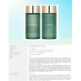 Kim Jeong-moon Aloe Cure Hydra Soothing Toner 130ml + Emulsion 130ml 2 basic types / 김정문알로에 큐어 하이드라 수딩 토너 130ml + 에멀전 130ml 기초 2종