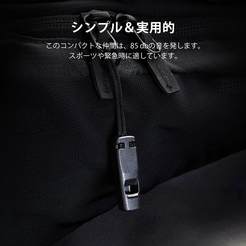 [NextPacker] Ultralight Slim Whistle Puller Set of 2, Portable Zipper