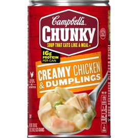 Campbell's Chunky Soup, Creamy Chicken & Dumplings, 18.8 oz