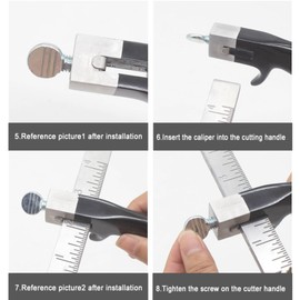 Herramientas de Corte de Correa de Cuero, Cortador de Cinturón de Cuero DIY Cortador de Cinturón de Correa de Cuero Herramienta de Corte Manual Herramienta de Corte Manual de