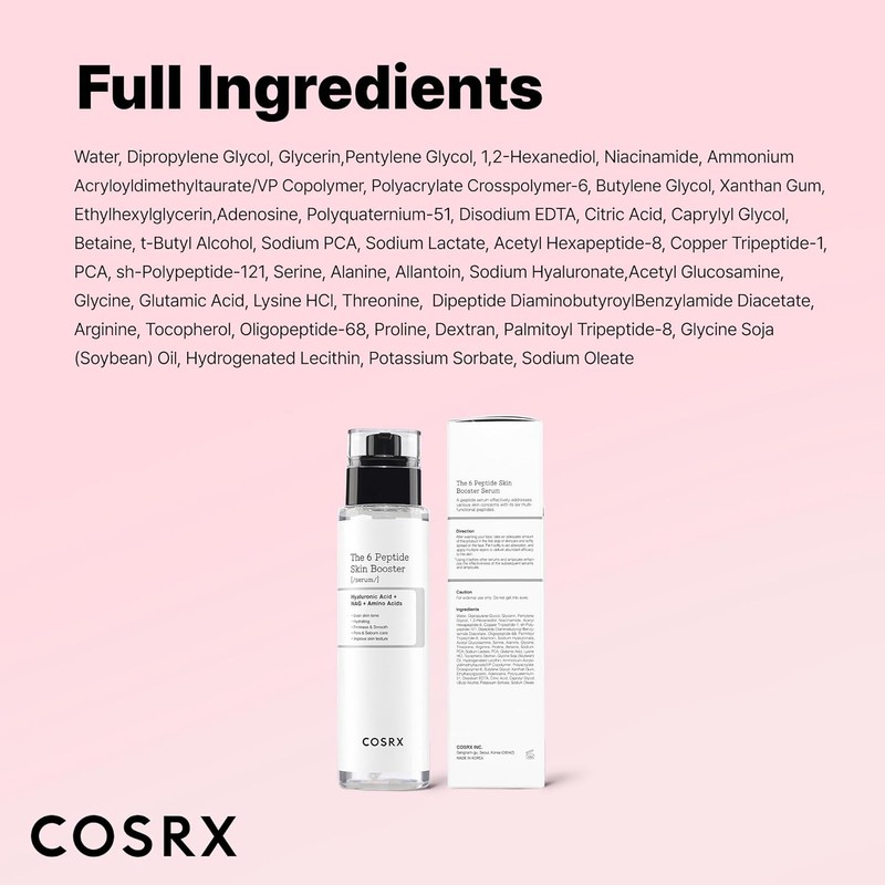 COSRX [COSRX]The 6 Peptide Skin Booster Serum 150ml