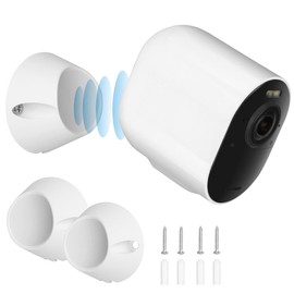 UYODM 2 Pack Magnetic Wall Mounts Design for Arlo Pro 5S 2K, Pro 4, Pro 3, Ultra 2, and Ultra Cameras, Upgrade Accessories for Arlo Easy to Install and Remove, 360° Adjustable to Get the Perfect Angle