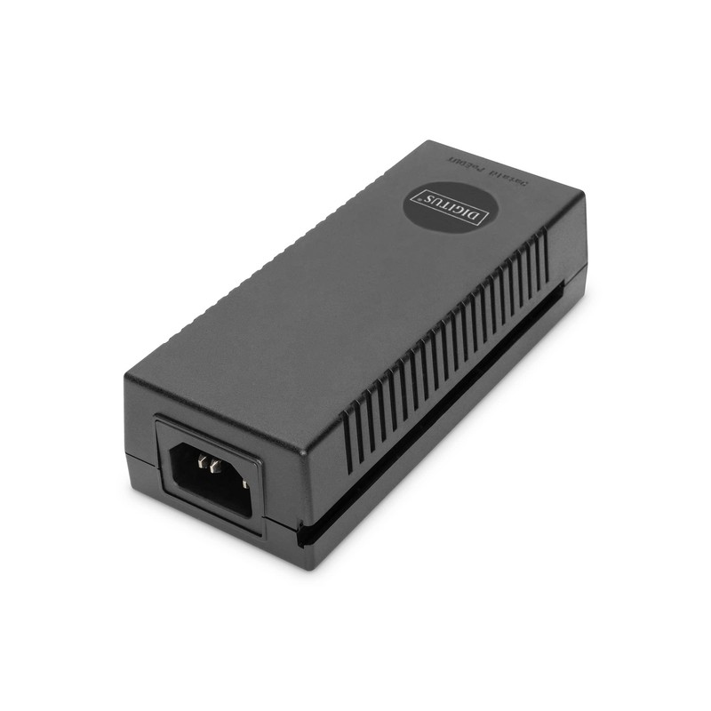 DIGITUS Ethernet PoE+ Injector - 10 Gigabit - 30 W