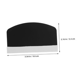 DOITOOL 20pcs Black Plastic Screen Protector Squeegee for Cloth -Bubble Screen Protector Tool Screen Protector Applicator Bubble Remover Tool