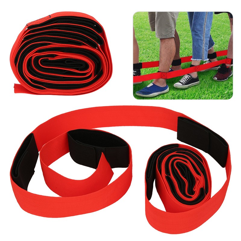 2Pcs Fun Outdoor Sports MultiPlayer Activities Giant Footstep Tram Padfoot