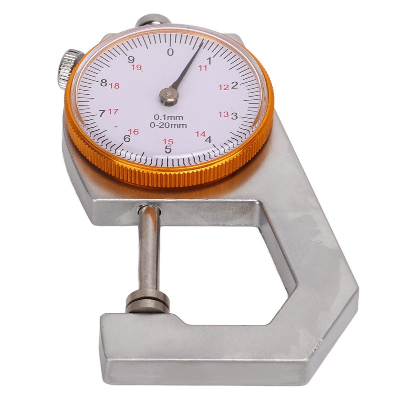 Thickness Gauge Micrometer Meter 0‑20mm 0.1mm Resolution Measuring Tool for