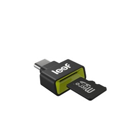 Leef Access-C - Type-C MicroSD Card Reader (USB-C) for Android Phones, Tablets, MacBook, Drones, and all Type-C devices