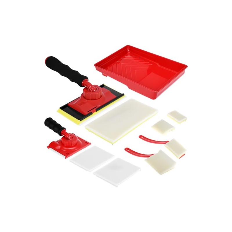 QWORK Paint Edger Tool Kit, 7 in + 4 in