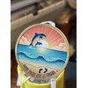 Dolphin Jumping Beach One Day at A Time Medallion Serenity
