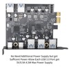 XRIKUI PCIe to USB 3.0 5X USB-A and 2X USB-C