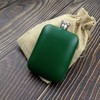 6oz Square Shaped Portable Hip Flask, Popular Army Green Painting