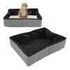 Collapsible Cat Litter Box Cloth Waterproof Outdoor Portable Cat Litter