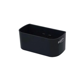 KalaMitica - Magnetic Pen Holder, Marker Holder, Flower Pot - Container for Magnetic Board, Fridge and Other Magnetic Surfaces - 13.8 x 6.7 x 5.7 cm - Black