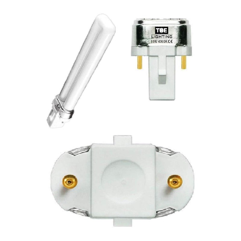 TBE LIGHTING 11w G23 2-Pin CFL Energy Saving Lamps -