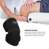 Cordless Knee Massager Heated Knee Elbow Shoulder Brace Vibration Knee