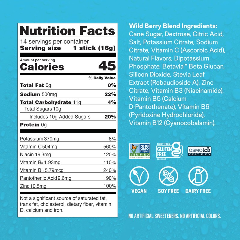 Liquid I.V.® Hydration Multiplier +Immune Support - Wild Berry Blend