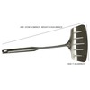 A · HOUSEWARE Large Spatula Turner Wide Slotted 304 Stainless