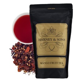 Harney & Sons Mango Fruit Tea| 16 oz Bulk Herbal Mango Fruit Tea