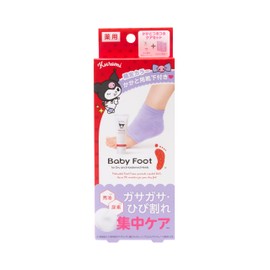 ベビーフット (Baby Foot) かかと ひび割れ防止セット クリーム 60g クロミパッケージ かかと用靴下つき 角質柔軟&保湿 かちかち ガチガチ