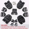 4 Set Hot Tub Spa Cover Locks w/Key Pinch Center