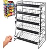 Candy Display Rack Countertop, 5 Tier Snack Organizer for Stores,