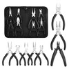 YEUIKERR 8 Pcs Professional Jewelry Making Tools Kit, Micro Jewelry