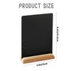 Mini Chalkboard Signs,Small Chalkboard Signs with Stand,Desktop Chalk Board (1