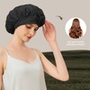 100% Mulberry Silk Bonnet for Sleeping for Women, 22 Momme