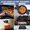 Walfos Silicone Trivets for Hot Pots and Pans - 446°F