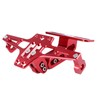 Adjustable License Plate Frame with Light Aluminum Alloy Mudguard Eliminator