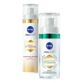 2 Pack Nivea Luminous Serum Anti Imperfecciones + Fluido Día