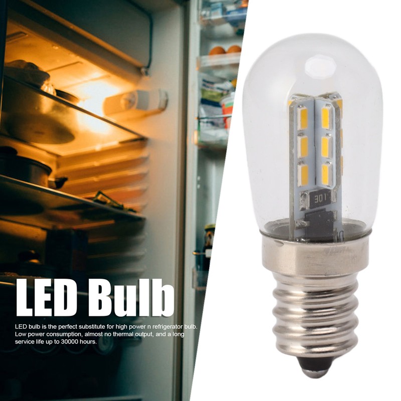 5Pcs E12 LED Bulb High Brightness 120V Fridge Lamp Bulb