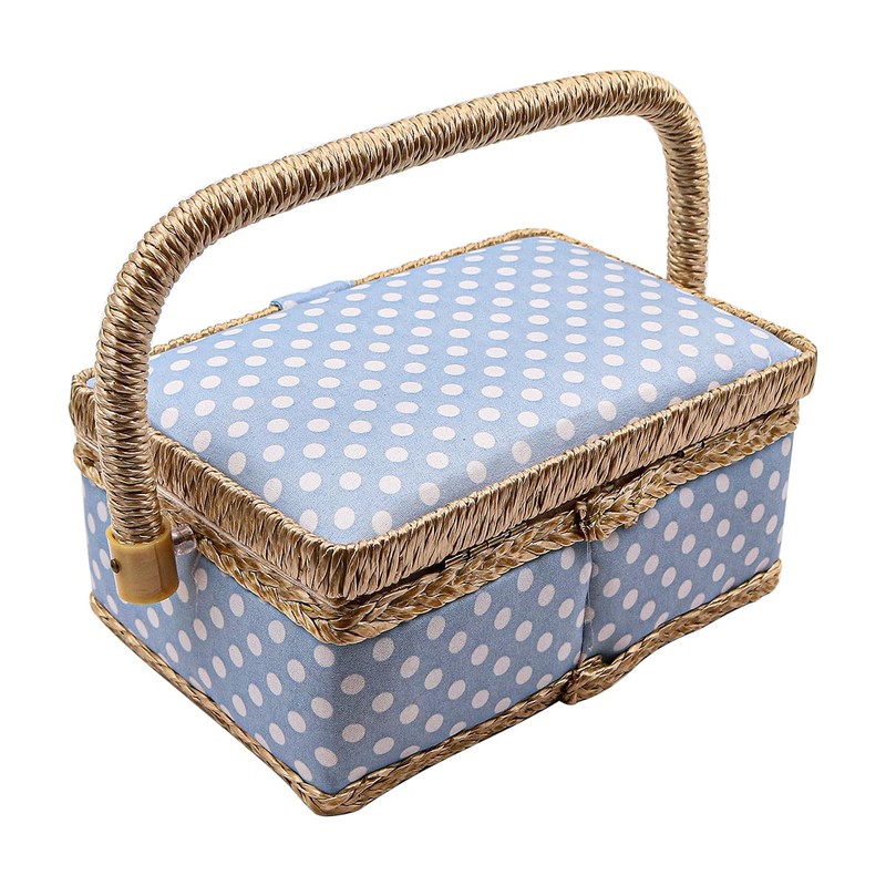 ANCLLO Sewing Accessories, Sewing Box, Organiser, Sewing Kit, Storage for