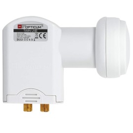 Opticum Twin LNB – LTP 04H – Gold Plated Contacts (Full HD, 3D)