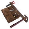 Waxed Canvas Apron Thickened Waterproof Tools Pocket Apron for Garden