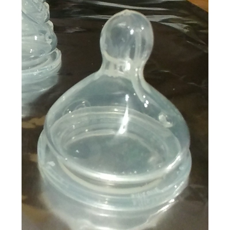 NUK Lot 5 Pack New NUK Anti-Colic Replacement Clear Silicone