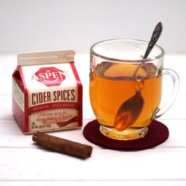 Aspen Mulling Cider Spice - Caramel Apple Spice Blend - Apple Cider Drink - 5.65 oz Carton