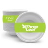 three leaf 12 OZ (355 ML) BAGASSE BOWL, 50 Ct.