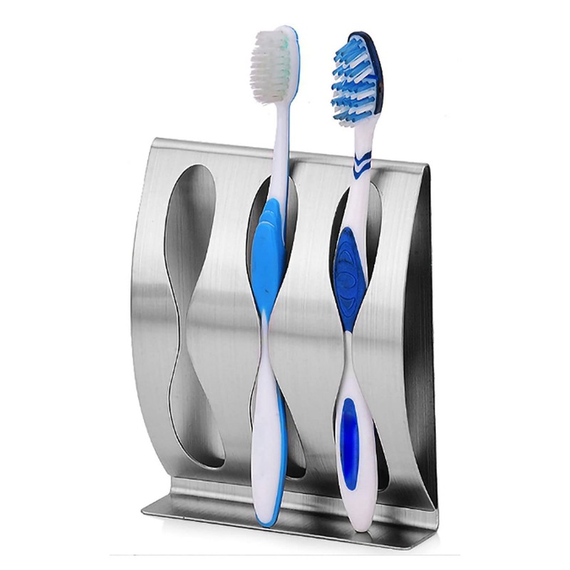 Stainless Steel Toothbrush Holder 3 Holes, Razor Holder 1 Holes
