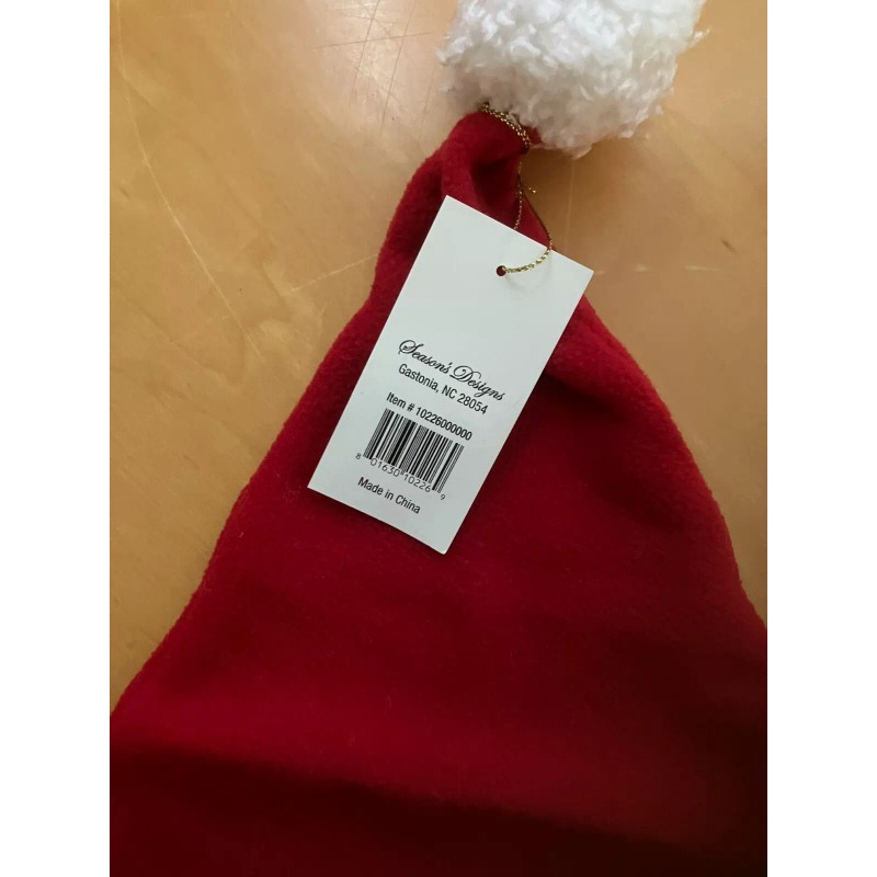 Seasons Design Classic Santa Claus Hat - New in Package