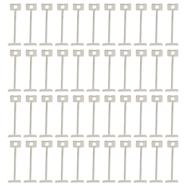 BESTonZON Pack of 100 Steel Needles for Levelling Tiles Levelling