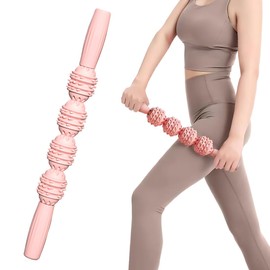 GGUFAY Faszienrolle, Faszienstab, Massageroller für Körperformung, Anti Cellulite, Massage für Rücken, Nacken, Beine, Rücken